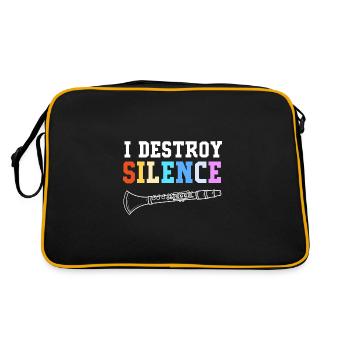 Clarinet - Retro Bag - black/gold - Back