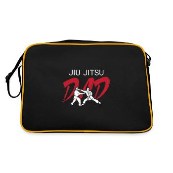 Jiu Jitsu Self Defense - Retro Bag - black/gold - Back