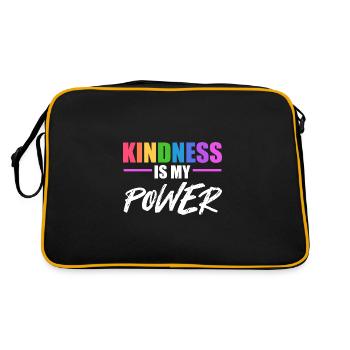 Bullying - Retro Bag - black/gold - Back
