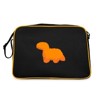 Nuggets de poulet - Sac Retro - noir/or - Dos