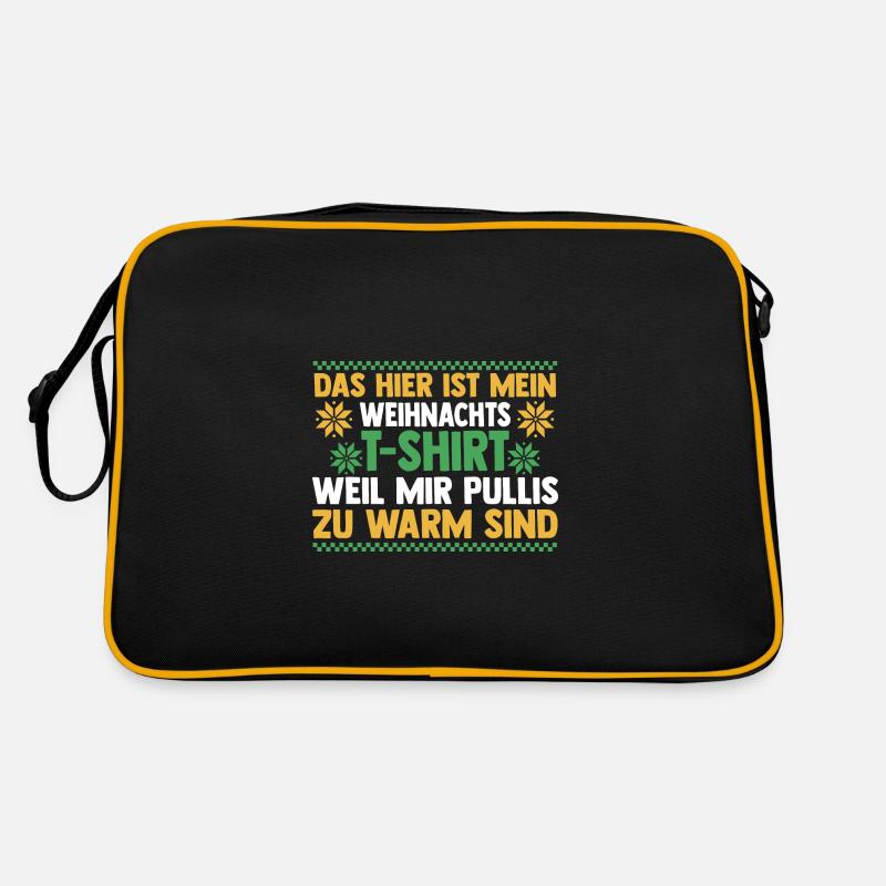 Père Noël Noël laid Noël Sac Retro