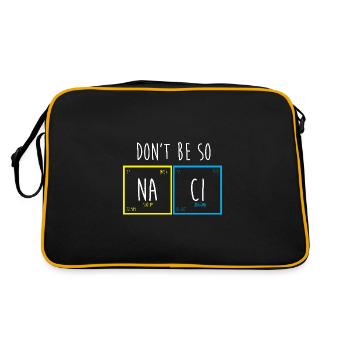Tableau périodique - Sac Retro - noir/or - Dos