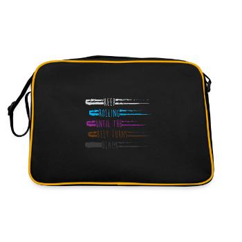 Jiu Jitsu Self Defense - Retro Bag - black/gold - Back