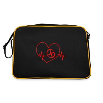 Géocaching Géocache Géocacher - Sac Retro - noir/or - Dos