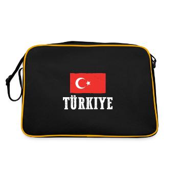 Turcs Turquie - Sac Retro - noir/or - Dos