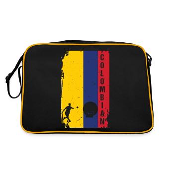 Championnat de Colombie par équipe nationale du Tage - Sac Retro - noir/or - Dos