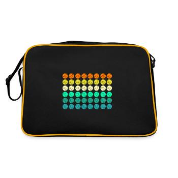 Joueurs de handball Handball - Sac Retro - noir/or - Dos