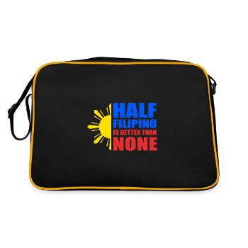 Filipino Philippines - Sac Retro - noir/or - Dos