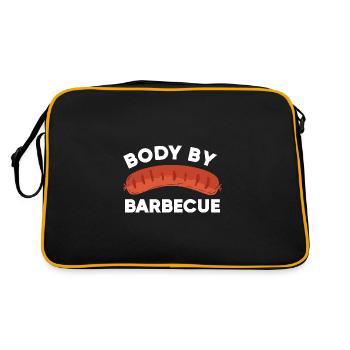 BBQ - Retro Bag - black/gold - Back