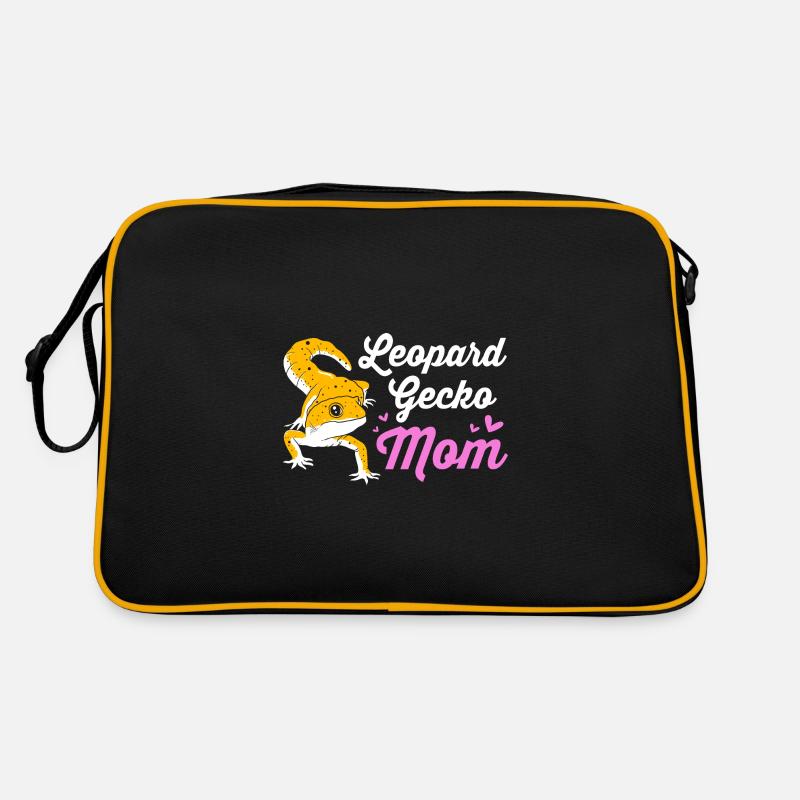 Leopard Gecko Retro Tasche