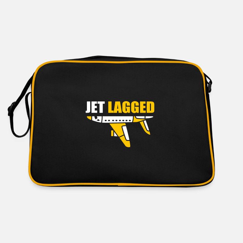 Pilot Flugzeug Retro Tasche