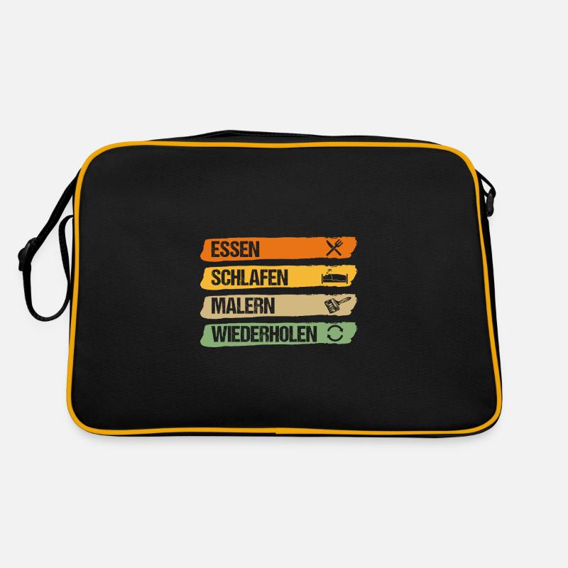 Maître Peintre Compagnon Peintre Sac Retro