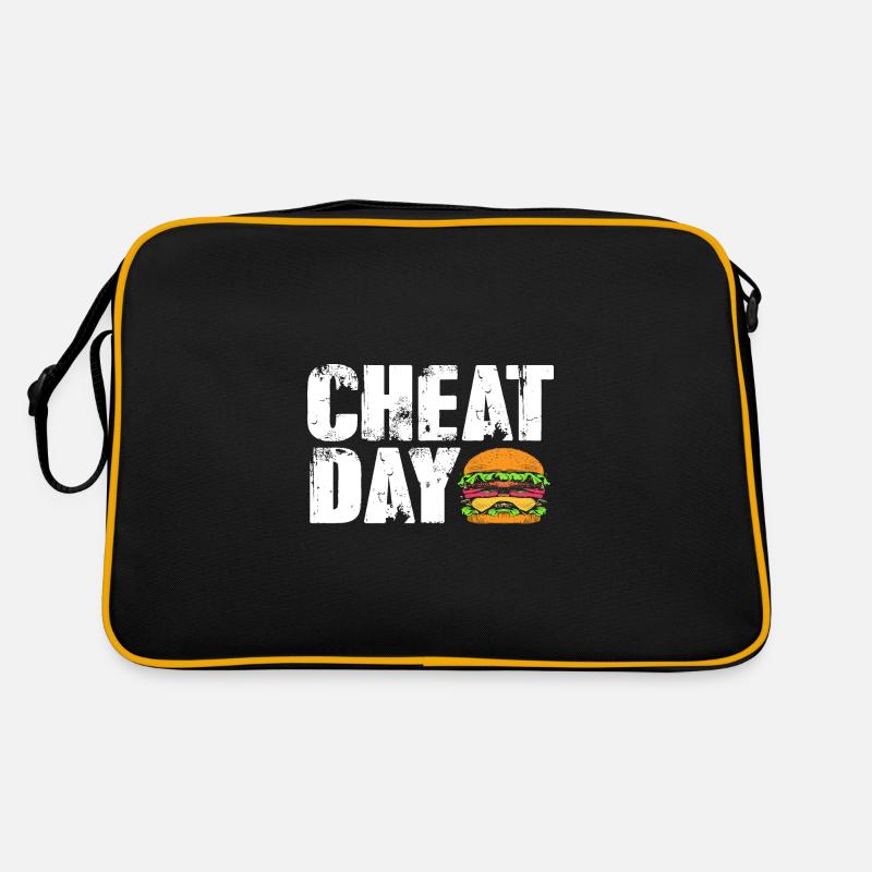 Cheeseburger Burger Retro Bag