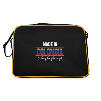 Colombia - Retro Bag - black/gold - Back