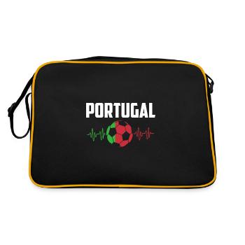 Portugal - Sac Retro - noir/or - Dos