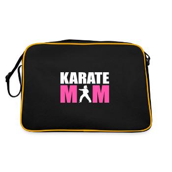 Karate Self-Defense Martial Arts - Retro Bag - black/gold - Back