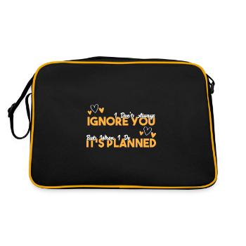 Behavioral Therapy, Behavior Therapy - Retro Bag - black/gold - Back