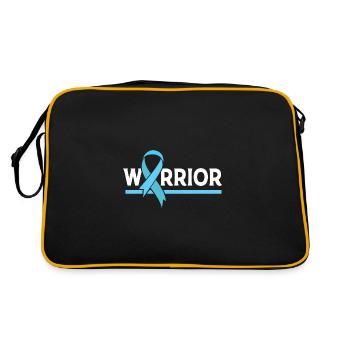Cancer de l’ovaire Cancer survivant Cancer - Sac Retro - noir/or - Dos