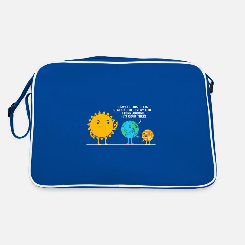 Sonnensystem Universum Retro Tasche