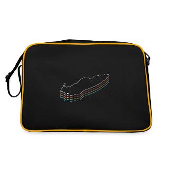 Grands Lacs - Sac Retro - noir/or - Dos