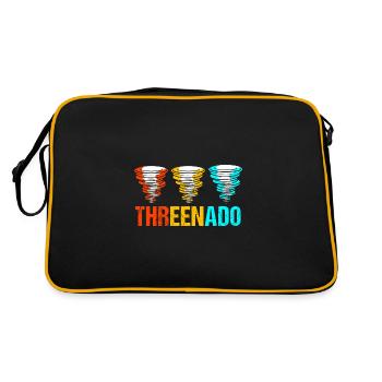 Tornado Birthday Fête d’anniversaire des enfants - Sac Retro - noir/or - Dos