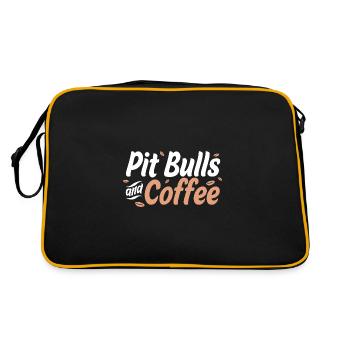 Pitbull - Sac Retro - noir/or - Dos