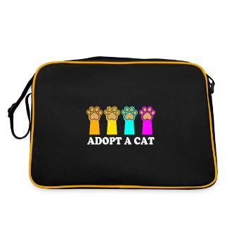 Sauvetage des animaux Droits des animaux Refuge pour animaux de sauvetage des animaux - Sac Retro - noir/or - Dos