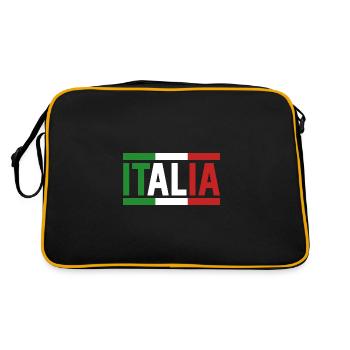 Italie Italien Italien Italie - Sac Retro - noir/or - Dos