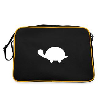 Turtle Turtles - Retro Bag - black/gold - Back