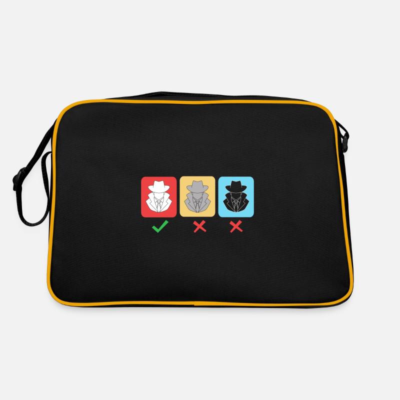 Cyber programmeur cybersécurité Hacker Sac Retro