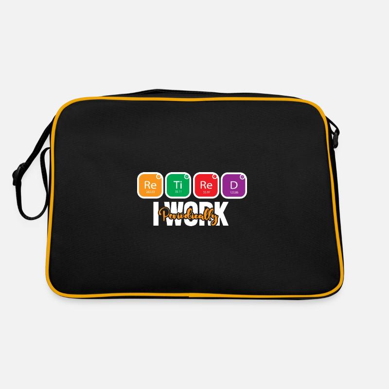 Tableau périodique Sac Retro