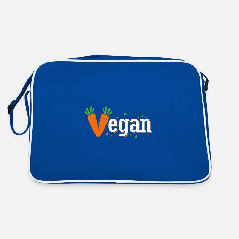 Karotte Gemüse Retro Tasche