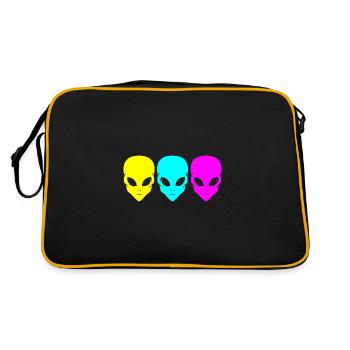 Rave Raver Musique techno Techno basse Table de mixage - Sac Retro - noir/or - Dos