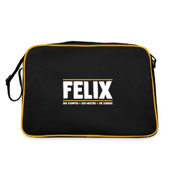 Felix - Sac Retro - noir/or - Dos