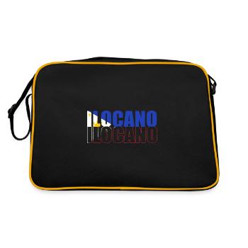 Filipino Philippines - Sac Retro - noir/or - Dos