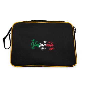 Italy Italian Vaffanculo - Retro Bag - black/gold - Back