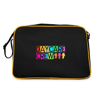 Garderie Éducateur Éducateur - Sac Retro - noir/or - Dos