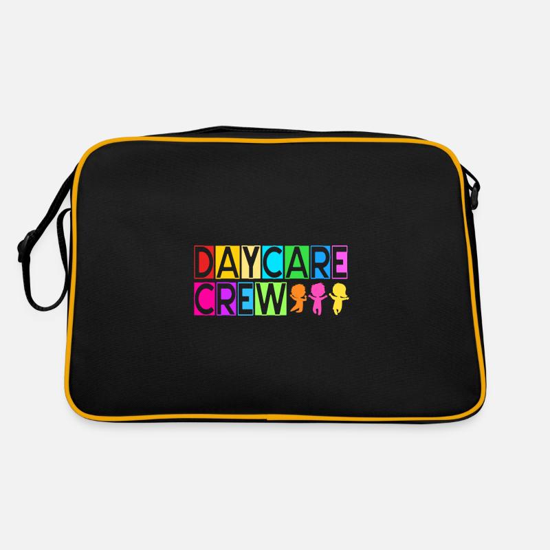 Daycare Center Education Educator Educator Retro Bag
