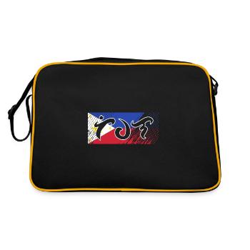 Filipino Philippines - Sac Retro - noir/or - Dos