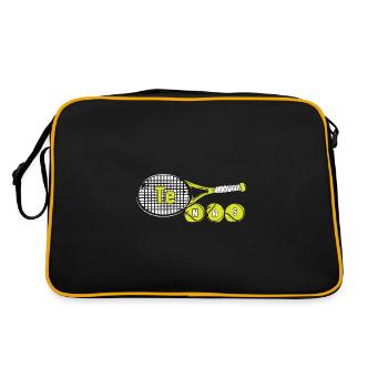 Tableau périodique - Sac Retro - noir/or - Dos