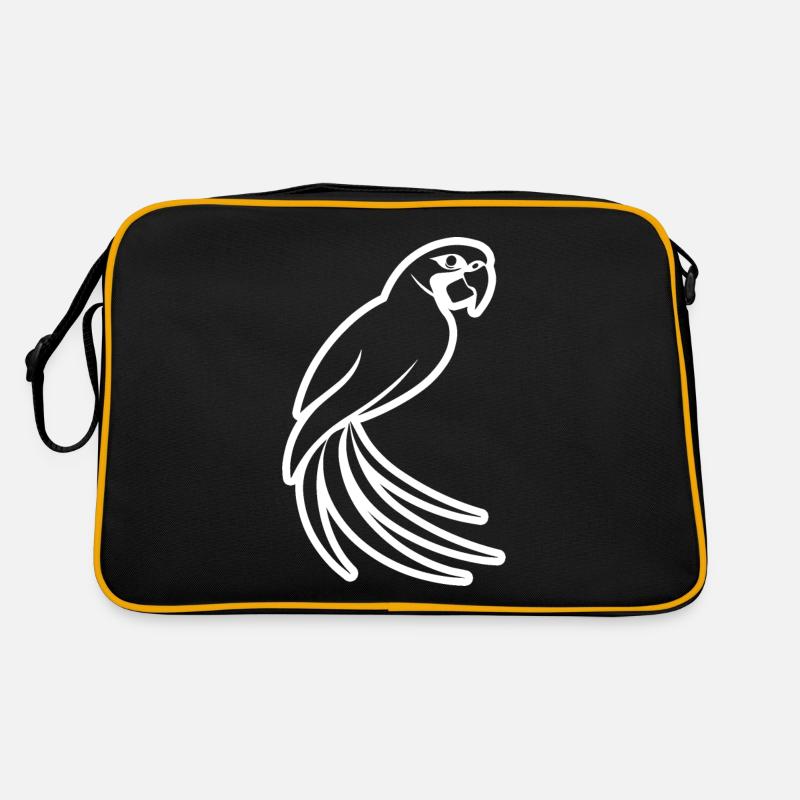 Perroquet oiseau Sac Retro