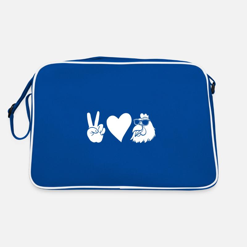 Hühner Henne Retro Tasche