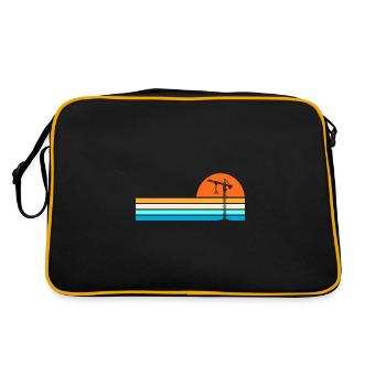 Grue - Sac Retro - noir/or - Dos
