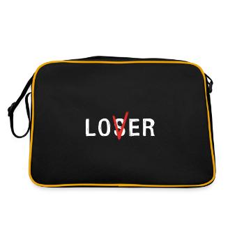 Perdant ou amant - Sac Retro - noir/or - Dos
