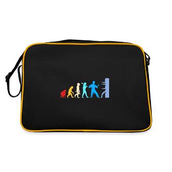 Wing Chun - Retro Bag - black/gold - Back