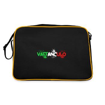 Italy Italian Vaffanculo - Retro Bag - black/gold - Back