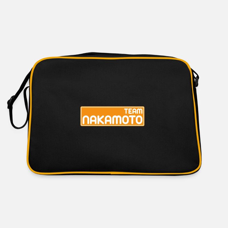 Team Satoshi Nakamoto Retro Tasche