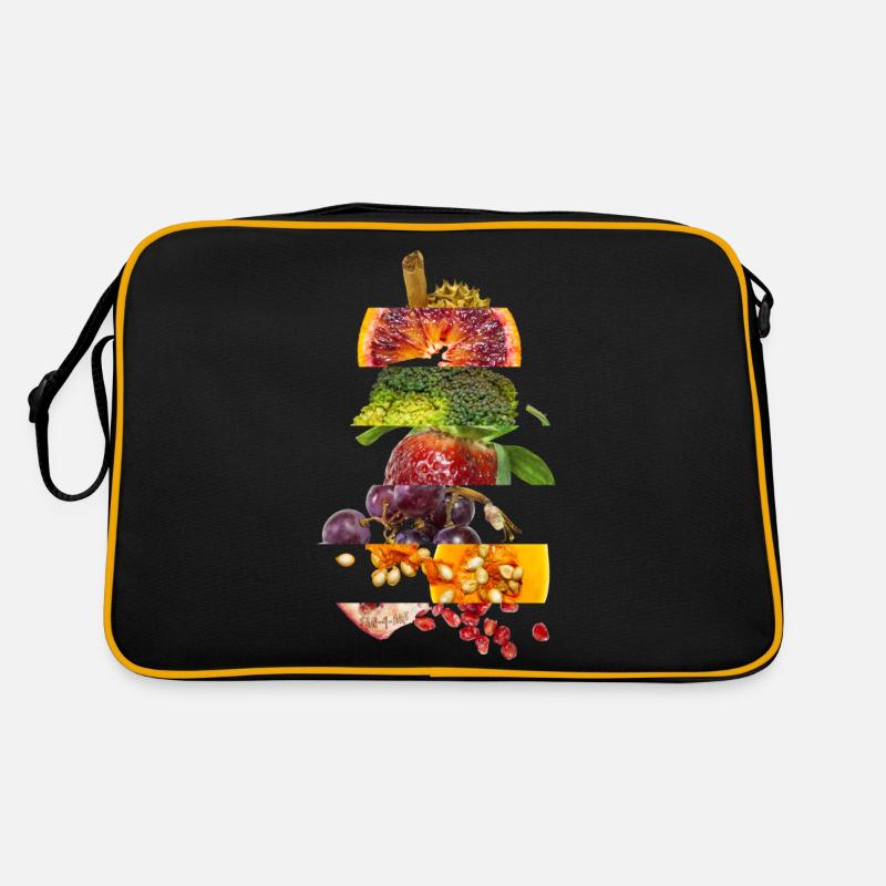 Obst & Gemüse Retro Tasche