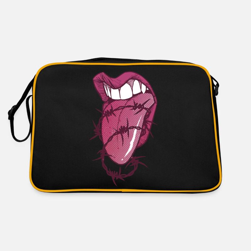 tounge Retro Tasche