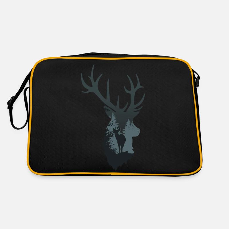 cerf - foret Sac Retro